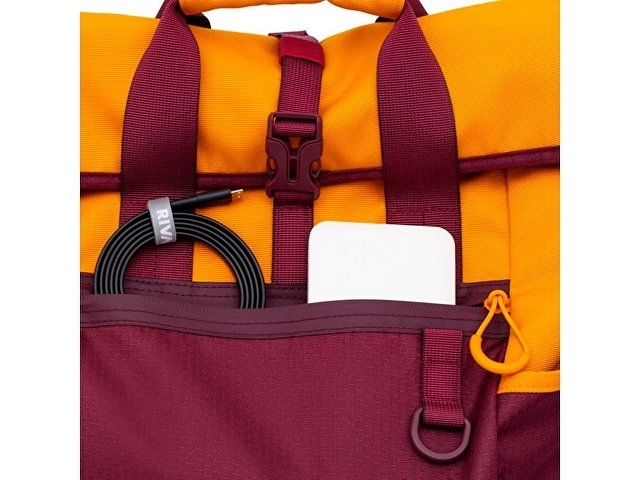 RIVACASE 5321 burgundy red рюкзак для ноутбука 15.6", 25л / 6