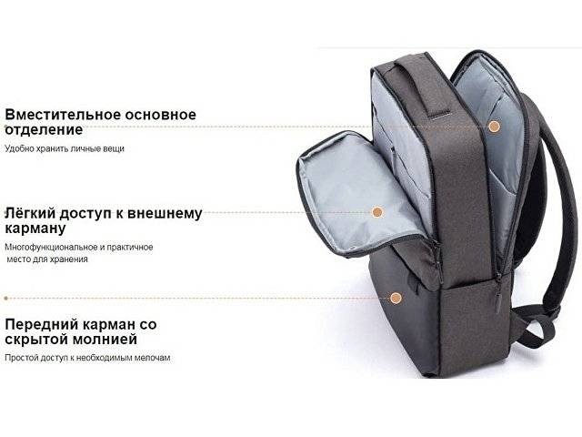 Рюкзак Xiaomi Commuter Backpack Light Gray XDLGX-04 (BHR4904GL)