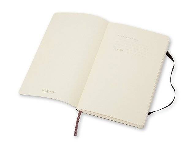 Записная книжка Moleskine Classic Soft (в клетку), Pocket (9x14 см), черный