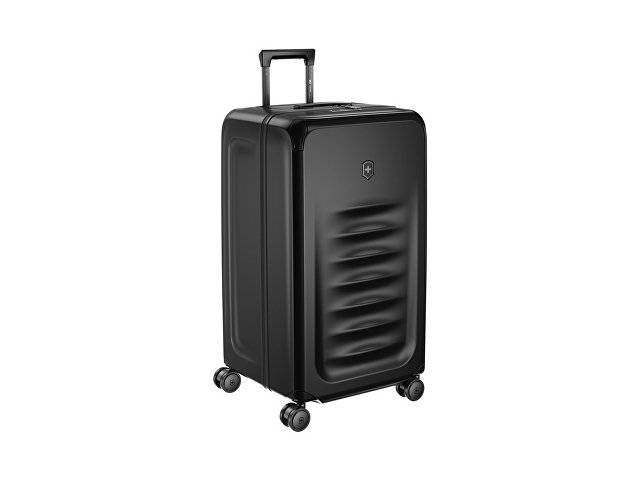 Чемодан VICTORINOX Spectra™ 3.0 Trunk Large Case, чёрный, поликарбонат Sorplas™, 42x36x76 см, 99 л