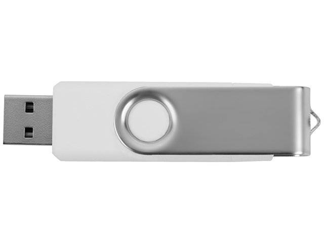 USB/micro USB-флешка 2.0 на 16 Гб «Квебек OTG», белый