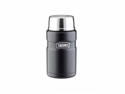 Термос из нерж. стали тм THERMOS SK3020-BK (Matte Black) Food Jar 0.710L, черный