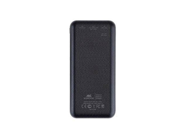 RIVACASE VA2580 (20 000mAh), QC/PD 20W внешний аккумулятор с дисплеем, черный /24