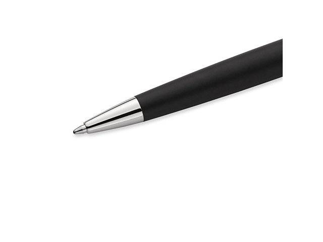 Ручка шариковая Waterman «Hemisphere Matt Black CT M», черный матовый/серебристый