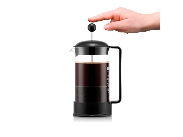 BRAZIL 1L. Press coffee maker 1L, черный