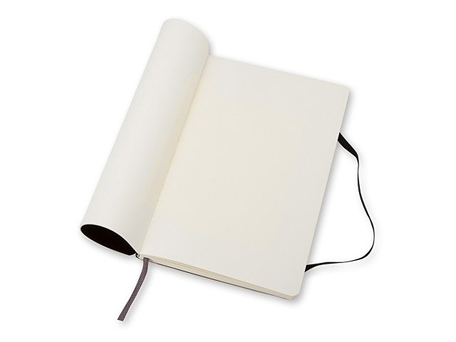 Записная книжка Moleskine Classic Soft (нелинованный), Large (13х21см), черный