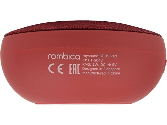 Портативная акустика Rombica mysound BT-35 Red, красный