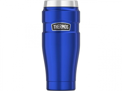 Кружка-термос из нерж. стали тм THERMOS SK1005BL 0.47L, синий