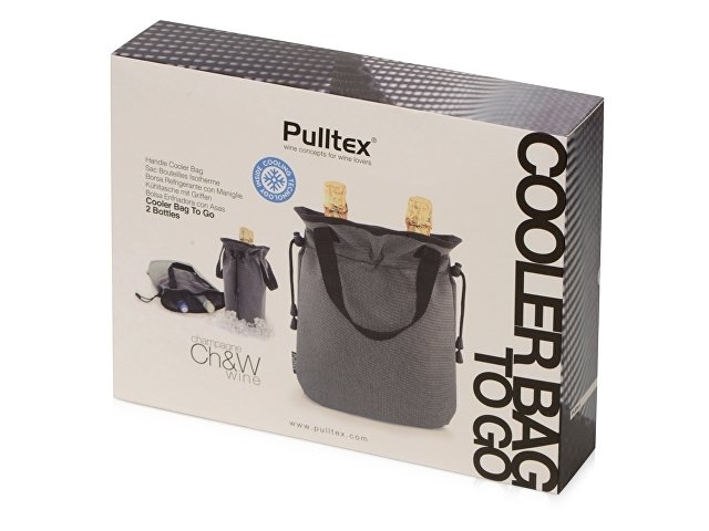 PWC COOLER BAG TO GO 2 BOTTLE/Охладитель для вина, для 2 бутылок. С ручками