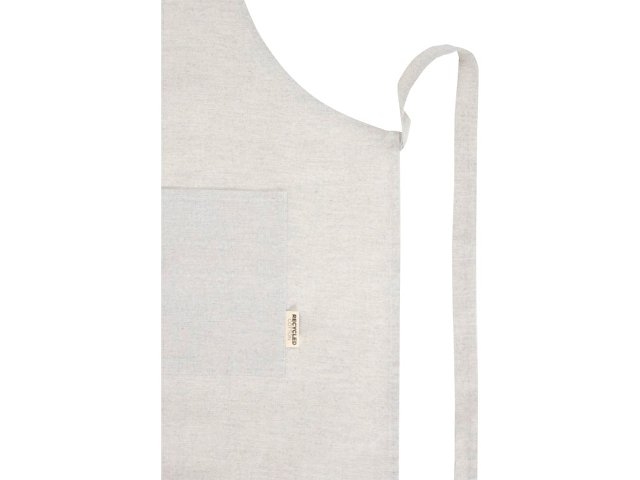 Pheebs 200 g/m² recycled cotton apron, серый яркий