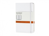 Записная книжка Moleskine Classic (в линейку) в твердой обложке, Pocket (9x14см), белый