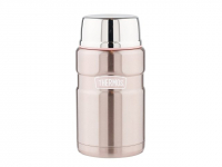 Термос из нерж. стали с ложкой тм THERMOS SK3021Р 0,7L, розовый