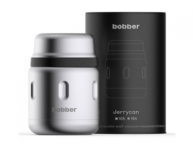 Термос для еды, вакуумный, бытовой, тм "bobber". Объем 0.47 литра. Артикул Jerrycan-470 Matte