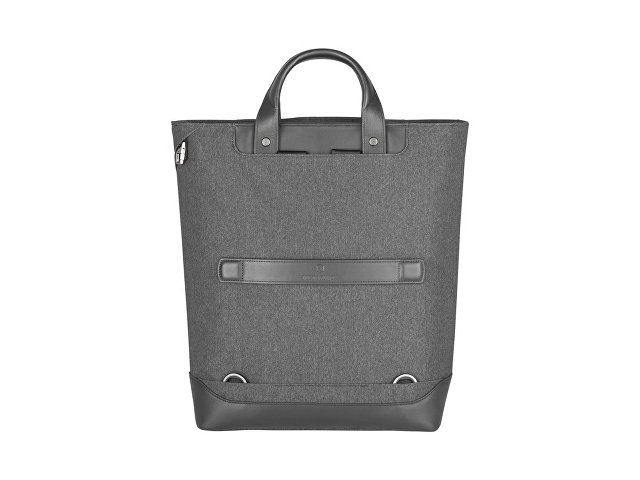 Сумка-рюкзак VICTORINOX Architecture Urban2 2way Carry Tote 15'',серая,полиэстер/кожа,40x15x40см,20л