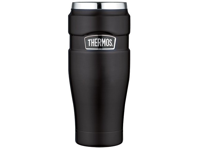 Кружка-термос из нерж. стали тм THERMOS SK1005BK (Matte Black) 0.47L, черный