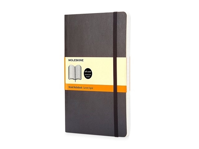 Записная книжка Moleskine Classic Soft (в линейку), Pocket (9х14 см), черный