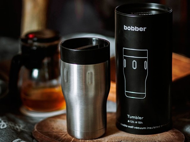 Термос питьевой, вакуумный, бытовой, тм "bobber". Объем 0,35 литра. Артикул Tumbler-350 Matte