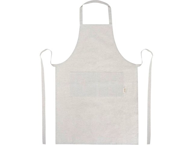 Pheebs 200 g/m² recycled cotton apron, серый яркий