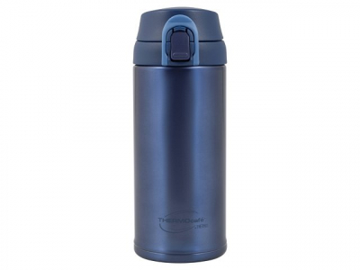 Термос из нерж. стали тм ThermoCafe ТС-350T (Blue), 0.35L, синий