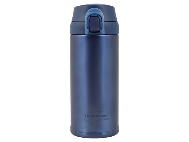 Термос из нерж. стали тм ThermoCafe ТС-350T (Blue), 0.35L, синий