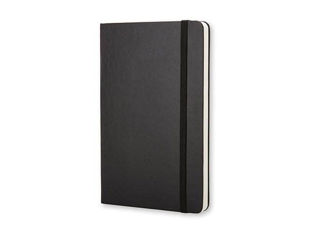 Записная книжка Moleskine Classic (нелинованный) в твердой обложке, Large (13х21см), черный