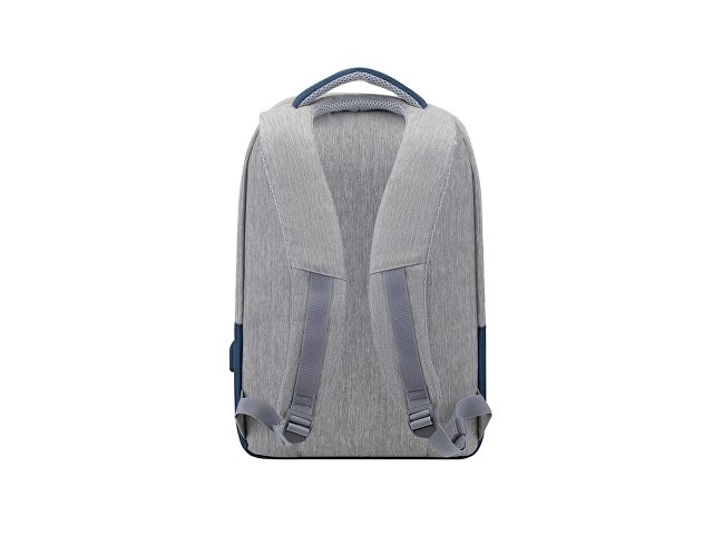 RIVACASE 7562 grey/dark blue рюкзак для ноутбука 15.6'', серый/темно-синий