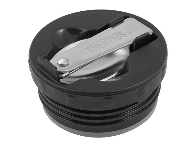 Термос из нерж. стали с ложкой тм THERMOS SK3000-BK(Matte Black) Food Jar 0.470L, черный