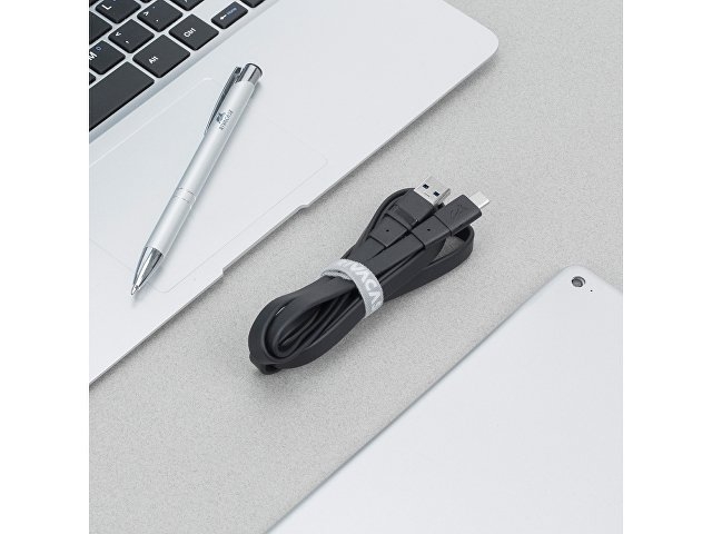 Кабель USB Type C 3.0 – Type A 1.2м BK12, черный