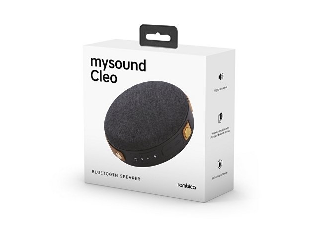 Портативная колонка «mySound Cleo», 8 Вт Black