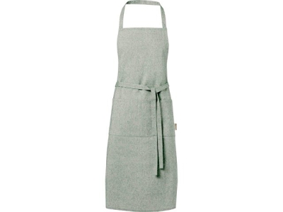 Pheebs 200 g/m² recycled cotton apron, зеленый яркий