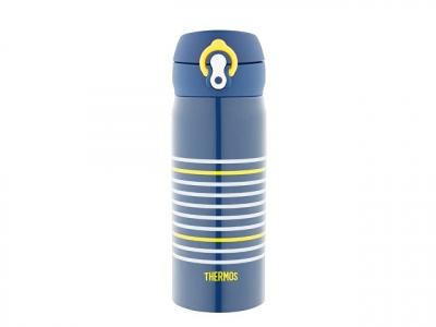 Термос из нерж. стали тм THERMOS JNL-402-NVY SS 0.4L, синий