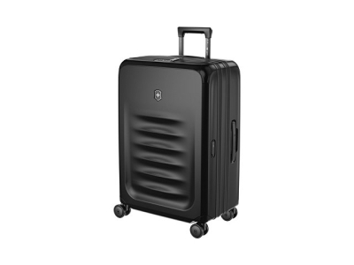 Чемодан VICTORINOX Spectra™ 3.0 Exp. Medium Case, чёрный, поликарбонат Sorplas™, 46x30x69 см, 81 л