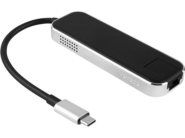 Хаб USB Rombica Type-C Chronos Black