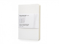 Записная книжка Moleskine Volant (в линейку, 2 шт.), Pocket (9х14см), белый