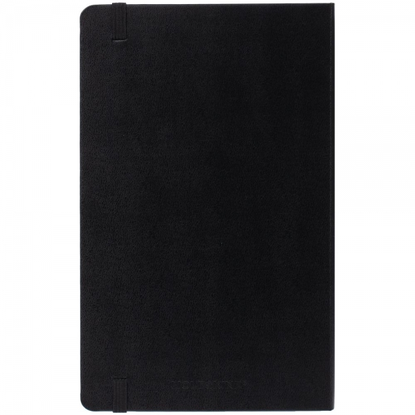 Записная книжка Moleskine Classic Large, в клетку, черная