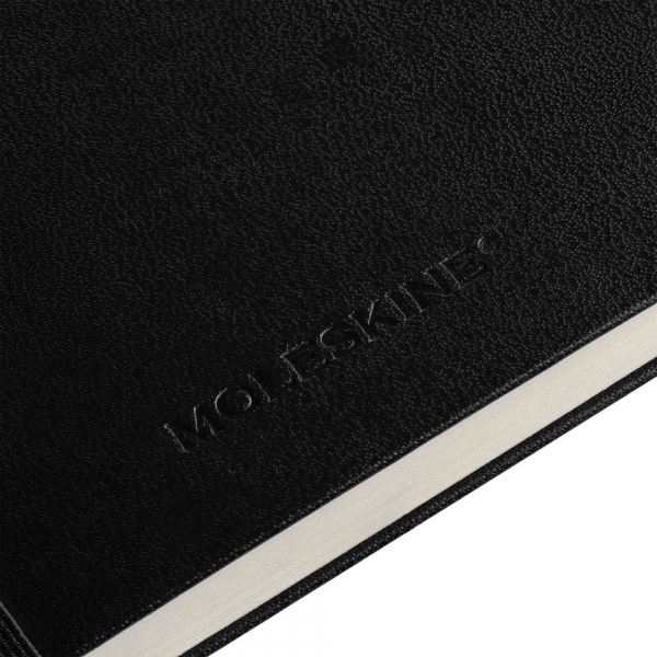 Записная книжка Moleskine Classic Soft Large, в линейку, черная