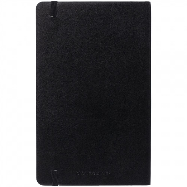 Записная книжка Moleskine Classic Soft Large, в линейку, черная