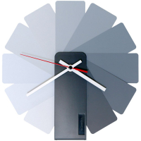 Часы настенные Transformer Clock. Black & Monochrome