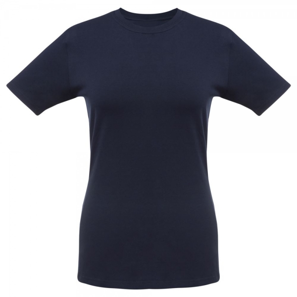 Футболка женская T-bolka Stretch Lady, темно-синяя (navy)