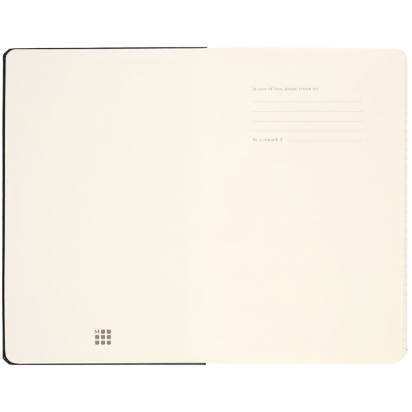 Записная книжка Moleskine Classic Soft Large, в линейку, черная