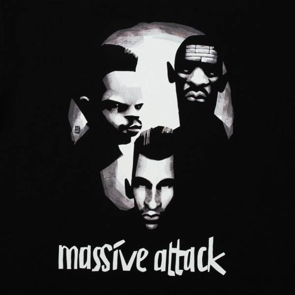 Футболка «Меламед. Massive Attack», черная