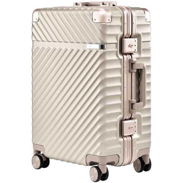 Чемодан Aluminum Frame PC Luggage V1, золотистый