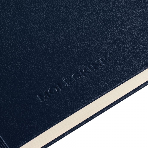 Записная книжка Moleskine Classic Large, в линейку, синяя