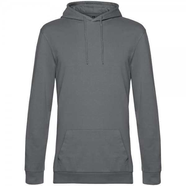 Толстовка с капюшоном унисекс Hoodie, серая (стальная)