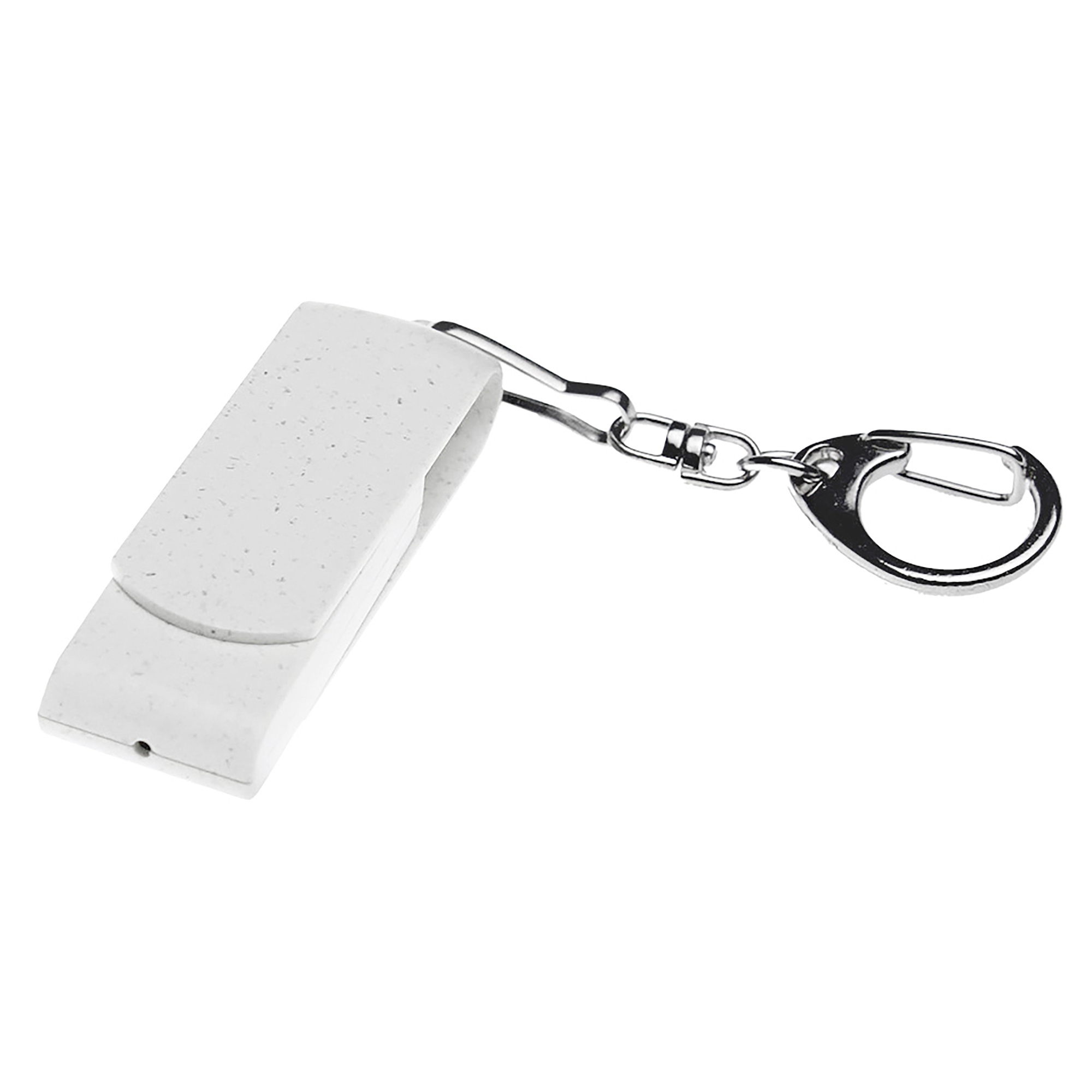 Флешка USB 2.0 Варуна на 512 Мбайт, крапчатый белый