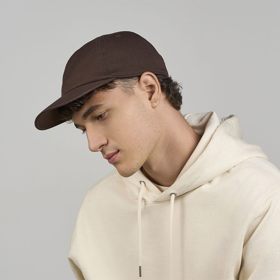 Бейсболка "DAD HAT-S", 6 клиньев, металлическая застежка, чёрный, 100% хлопок, 270 г/м2