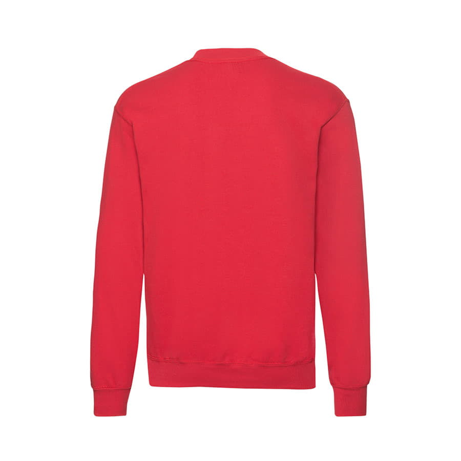 Толстовка мужская с начесом "Classic Set-In Sweat", красный, 80% х/б, 20% п/э, 280 г/м2