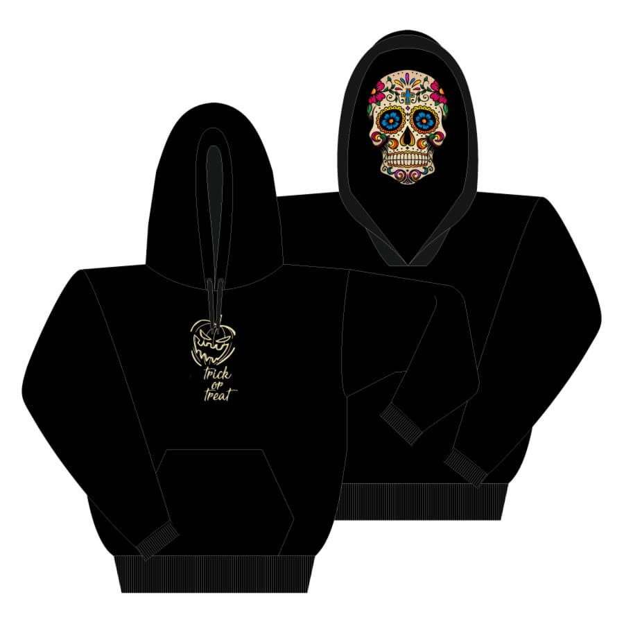 Толстовка Unique Hoodie, черный, 80% хлопок, 20% полиэстер, 280 г/м2