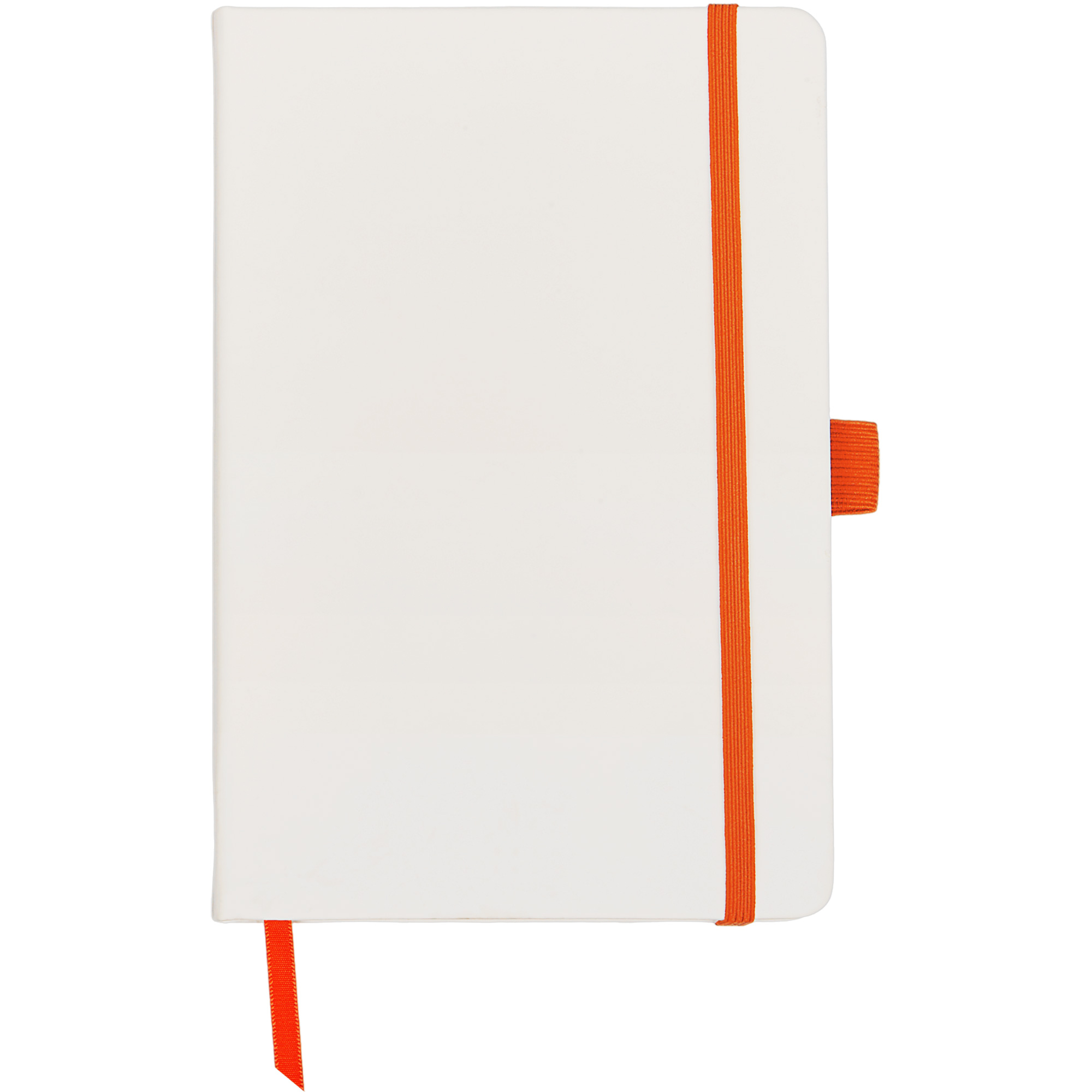 Блокнот ColorNote White, твердая обложка A5, 80 листов, белый и оранжевый, белый, оранжевый, оранжевый, оранжевый
