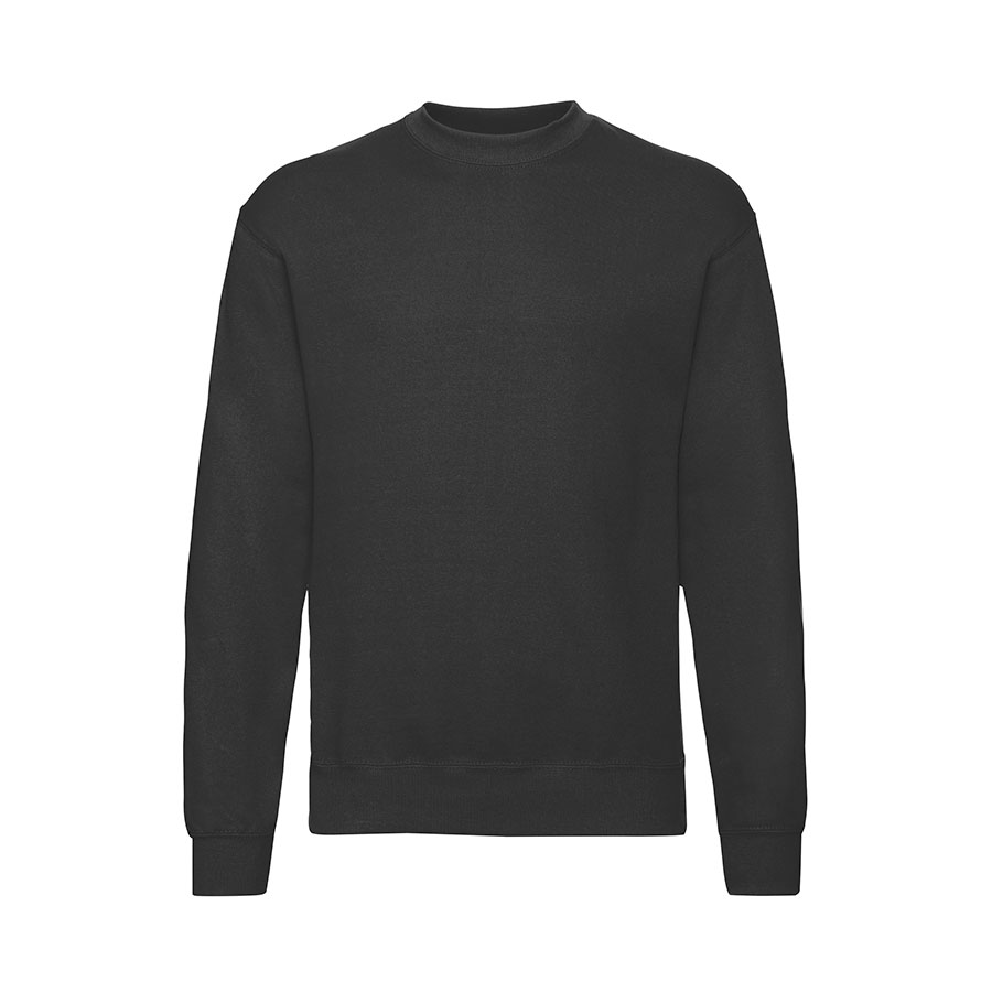 Толстовка мужская с начесом  "Classic Set-In Sweat",  черный, 3XL, 80% х/б 20% полиэстер, 280 г/м2